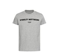 Stanley Matthews Kids T-Shirt - Gray / 12-13 years