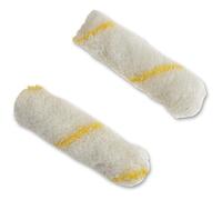Stanley Medium Pile Silver Stripe Sleeve 100mm (4in) 2 Pack