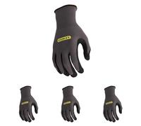 STANLEY Men's Gripper Gloves, Large (One Pair) (Pack of 4)