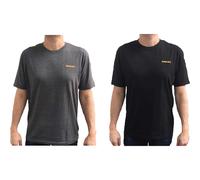 Stanley Men's T-Shirt Twin Pack Grey & Black L