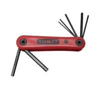 Stanley Metric Folding Hexagon Key Set, 7 Piece Stanley Multicolor