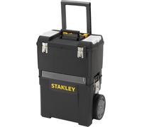 STANLEY Mobile Work Centre Toolbox, 2-in-1 Rolling Workshop with Stackable Units