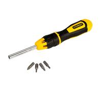 Stanley MultiBit Ratchet Screwdriver and 10 Bits 068010