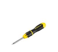 Stanley Multibit Ratcheting Screwdriver With 10 Bits One Colour