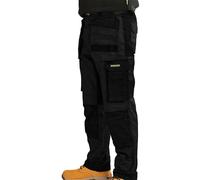 Stanley Omaha Mens Slim Fit Holster Work Trousers Black 40" 33"