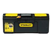STANLEY Deep Toolbox Storage with 1 Touch Latch, 2 Lid Organisers for Small Parts, 24 Inch, 1-79-218