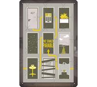 Stanley parable Poster 8 x 12 Inch Funny Metal Tin Sign Game Room Man Cave Wall Decor