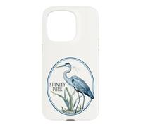 Stanley Park, BC Birdwatching Heron Bird Blue Great Souvenir Case for iPhone 15 Pro