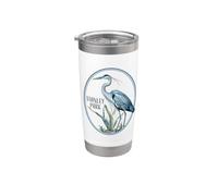 Stanley Park, BC Birdwatching Heron Bird Blue Great Souvenir Stainless Steel Insulated Tumbler