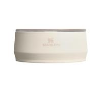 STANLEY Pet Bowl | 3-Cup (24 oz) Insulated Stainless Steel Dog & Cat Bowl | Splash-Resistant Lid | Dishwasher Safe | BPA-Free | Cream