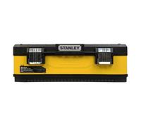 Stanley Plastic Tool Box in Black Stanley Black