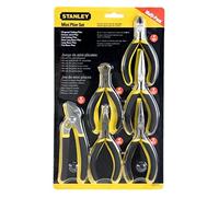 STANLEY Pliers Set, Bi-Material, Mini Set, 6-Piece (84-079)