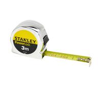 Stanley Powerlock Tape Measure in Silver Stanley Silver