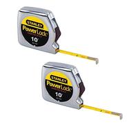 Stanley Hand Tools 33-115 10' x 1/4" PowerLock Pocket Tape Rule Pack of 4