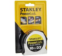 Stanley 0-33-531 10m Power Lock Tape 25mm Blade