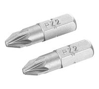 Stanley Pozi Screwdriver Bits PZ2 25mm Pack of 2