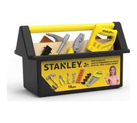 Kids Tool Box - 18 Piece Toy Tool Set for Role Play Fun, Open Toolbox Design for Imaginative Adventures for Children Aged 3+