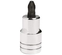 Stanley Proto J5404 1/2" Drive Phillips Screwdriver Bit Socket, Number-4
