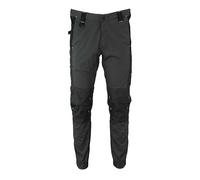 STANLEY Pulse Men's Stretch, Elasticated Hem, Tapered Fit Work Trousers, Grey/Black, W30/L31