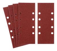Stanley Punched Clip On 1/3 Sanding Sheets 93mm x 230mm 80g Pack of 5