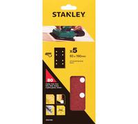 Stanley Punched Hook and Loop 1/3 Sanding Sheets