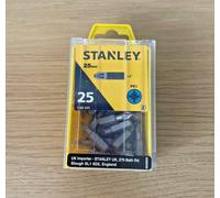 Stanley 1-68-945 Pozidrive 1pt Bit 25mm Box of 25