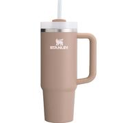 Stanley Quencher FlowState H2.0 Stainless Steel Vacuum Insulated Tumbler with Lid and Straw for Water, Iced Tea or Coffee, Smoothies and More, Pink Almond, 850.5 g