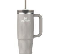 Stanley Quencher H2.0 30oz Tumbler with Handle and Straw, 3-Position Flowstate Lid, Cup Holder for Travel, Insulated Stainless Steel, BPA Free, Fluted Ash Gloss