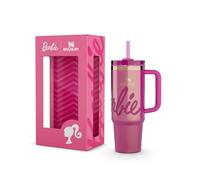 STANLEY Quencher H2.0 Flow State Tumbler, 30 oz, Barbie Icon | Handle and Straw | 3-Position Lid | Cup Holder Compatible for Travel | Insulated Stainless Steel Cup | BPA-Free