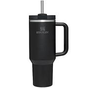 Stanley Quencher H2.0 FlowState Stainless Steel Vacuum Insulated Tumbler with Lid and Straw for Water, Iced Tea or Coffee, Smoothie and More, Black, 40 oz