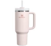 STANLEY Quencher H2.0 FlowState Stainless Steel Vacuum Insulated Tumbler with Lid and Straw for Water, Iced Tea or Coffee, Smoothie and More, Rose Quartz 2.0, 40oz
