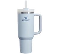 Stanley Quencher H2.0 FlowState Stainless Steel Vacuum Insulated Tumbler with Lid and Straw for Water, Iced Tea or Coffee, Smoothie and More, Glacier, 40 oz / 1.18 L
