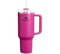 STANLEY Quencher H2.0 FlowState Stainless Steel Vacuum Insulated Tumbler with Lid and Straw for Water, Iced Tea or Coffee (Fuchsia, 40 oz) (FlowState Tumbler)