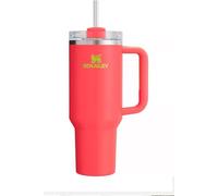STANLEY Quencher H2.0 FlowState Stainless Steel Vacuum Insulated Tumbler with Lid and Straw for Water, Iced Tea or Coffee (Hibiscus, 30 oz)
