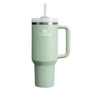 STANLEY Quencher H2.0 FlowState Stainless Steel Vacuum Insulated Tumbler with Lid and Straw for Water, Iced Tea or Coffee, Smoothie and More, Matcha Cream, 40oz