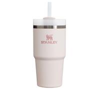 STANLEY Quencher H2.0 FlowState Stainless Steel Vacuum Insulated Tumbler with Lid and Straw for Water, Iced Tea or Coffee, Smoothie and More, Rose Quartz 2.0, 20oz