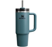Stanley Quencher H2.0 FlowState Stainless Steel Vacuum Insulated Tumbler with Lid and Straw for Water, Iced Tea or Coffee, Smoothie and More, Blue Spruce, 30oz, 10-11825-048