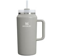 STANLEY Quencher H2.0 FlowState Stainless Steel Vacuum Insulated Tumbler with Lid and Straw for Water, Iced Tea or Coffee, Smoothie and More, Ash, 64oz