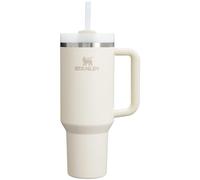 STANLEY Quencher H2.0 FlowState Stainless Steel Vacuum Insulated Tumbler with Lid and Straw for Water, Iced Tea or Coffee, Smoothie and More, Cream 2.0, 40oz