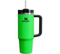 STANLEY Quencher H2.0 FlowState Stainless Steel Vacuum Insulated Tumbler with Lid and Straw for Water, Iced Tea or Coffee, Smoothie and More, Neon Green, 30 OZ, 10-12551-028