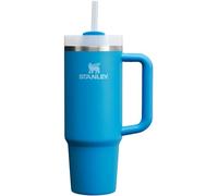 Stanley Quencher H2.0 FlowState Stainless Steel Vacuum Insulated Tumbler with Lid and Straw for Water, Iced Tea or Coffee, Smoothie and More, Azure, 30oz, 10-12551-007