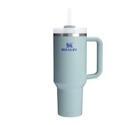 Stanley Quencher H2.0 Flowstate Tumbler 1.2L - Cold For 11 Hours - Iced For 48 Hours - Metal Water Bottle With Straw, Handle And Lid - Dishwasher Safe - Travel Mug For Cold Drinks - Blue Cactus