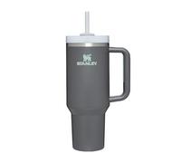 Stanley Quencher H2.0 FlowState Tumbler 1.2L - Cold for 11 Hours - Iced for 48 Hours - Water Bottle with Straw, Handle and Lid - Dishwasher Safe - Travel Mug for Cold Drinks - Charcoal