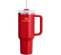 Stanley Quencher H2.0 FlowState Tumbler, Vacuum-Insulated, Stainless Steel, with Lid and Straw for Water, Iced Tea, Coffee, Smoothies and More, Chilli Red, 1.2 Litres