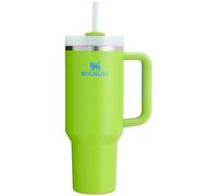 Stanley Quencher H2.0 FlowState Tumbler, Vacuum-Insulated, Stainless Steel, with Lid and Straw for Water, Iced Tea, Coffee, Smoothies and More, Bright Lime, 1.2 Litres