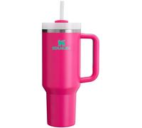 Stanley Quencher H2.0 Tumbler with Handle and Straw, 1180 ml, 3-Way Screw Lid, Compatible with Travel Cup Holders, Stainless Steel Insulated Mug, BPA Free, Passion Pink