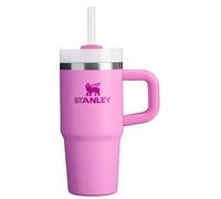 STANLEY Quencher H2.0 Tumbler with Handle and Straw 14 oz | Flowstate 3-Position Lid | Cup Holder Compatible for Travel | Insulated Stainless Steel Cup | BPA-Free | Peony