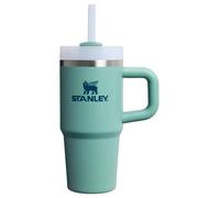 STANLEY Quencher H2.0 Tumbler with Handle and Straw 14 oz | Flowstate 3-Position Lid | Cup Holder Compatible for Travel | Insulated Stainless Steel Cup | BPA-Free | Spring Green