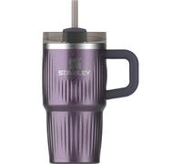 Stanley Quencher H2.0 Tumbler with Handle and Straw 20 oz | Flowstate 3-Position Lid | Cup Holder Compatible for Travel | Insulated Stainless Steel Cup | BPA-Free | Fluted Wisteria Shine