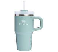 STANLEY Quencher H2.0 Tumbler with Handle and Straw 20 oz | Flowstate 3-Position Lid | Cup Holder Compatible for Travel | Insulated Stainless Steel Cup | BPA-Free | Seafoam